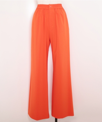 STRETCH WIDE LEG PANTS
