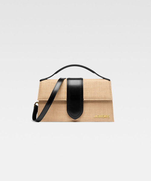 JACQUEMUS LE GRAND BAMBINO IVORY/BLACK F JACQUEMUS LE GRAND BAMBINO IVORY/BLACK F