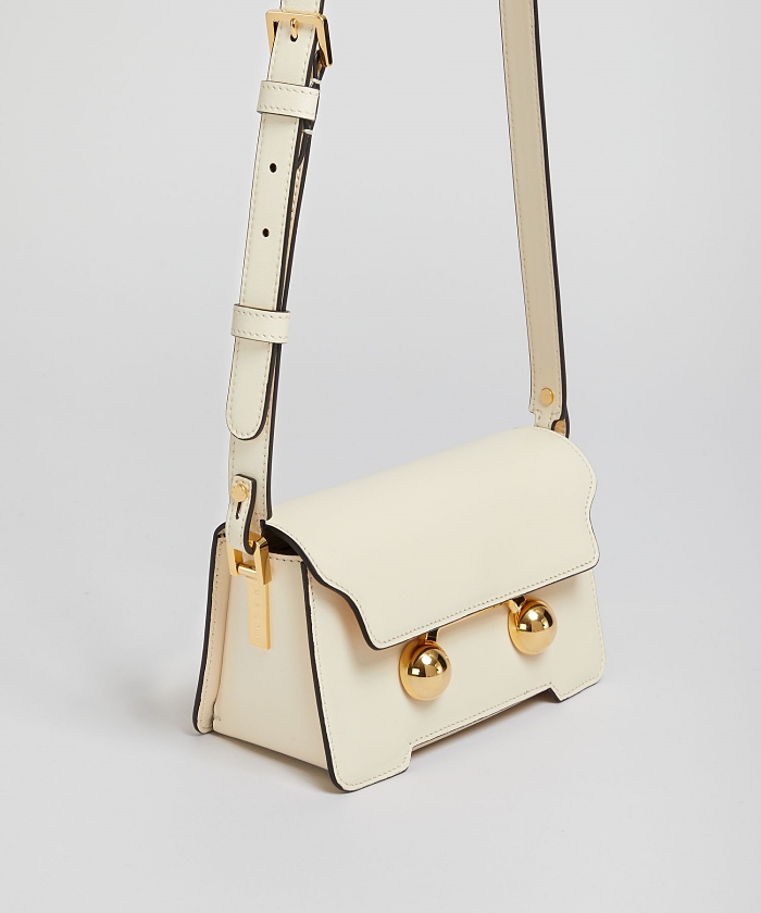 【関税送料込】 【MARNI】Trunkarooミニショルダーバッグ ブルー レザー製 Trunkaroo ミニショルダーバッグ | Marni