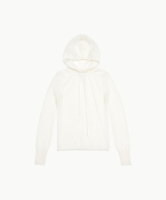 SHEER HOODED KNIT