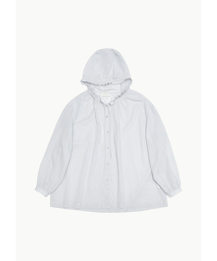 トップス AMOMENTO FRILL HOODED SHIRTS FRILL HOODED SHIRTS(F248S063)｜阪急百貨店公式通販サイト
