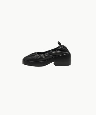 SHIRRING HEELS