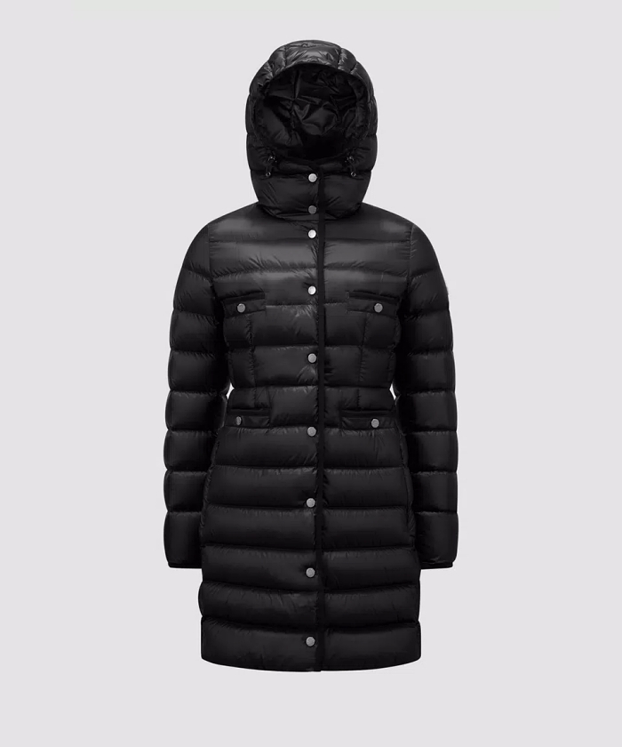 Hirmaロングダウンジャケット ★関税込★ MONCLER モンクレール フーディット ロング ダウン コート Hirma