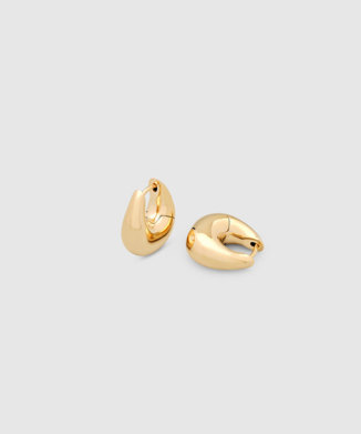 Bao Hoops Small Gold