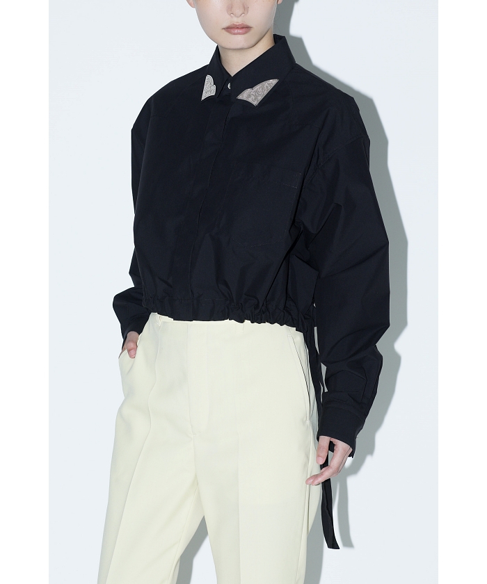 オンラインショップ TOGA PULLA】Metal collar shirt(F24DA015)｜阪急百貨店公式通販 トップス