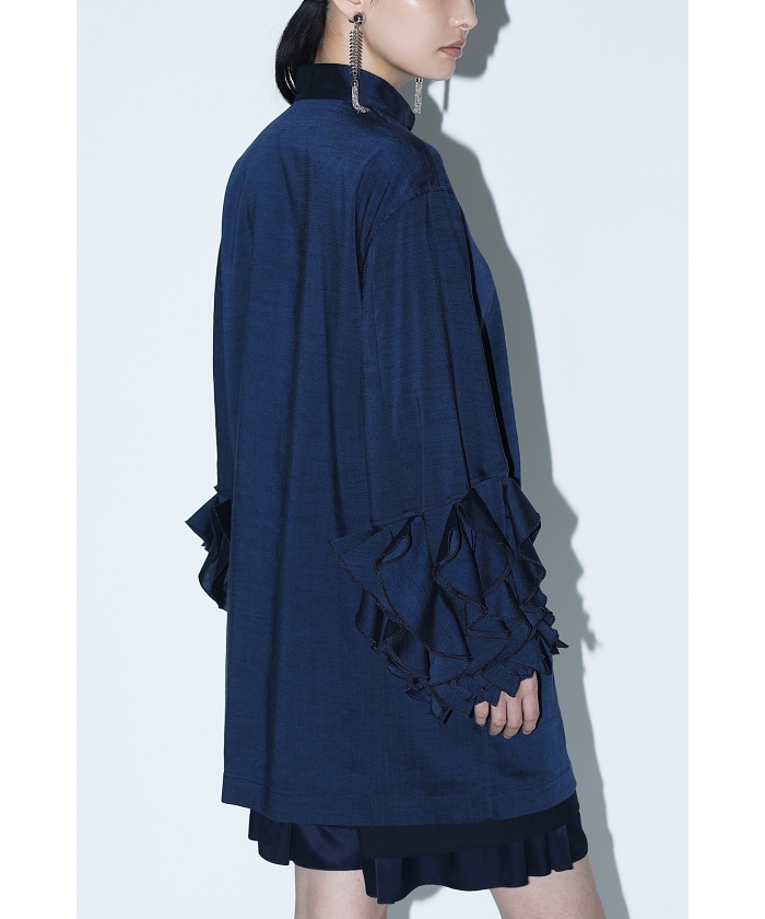 TOGA PULLA】Slab tropical frill mini dress(F24DA019)｜阪急