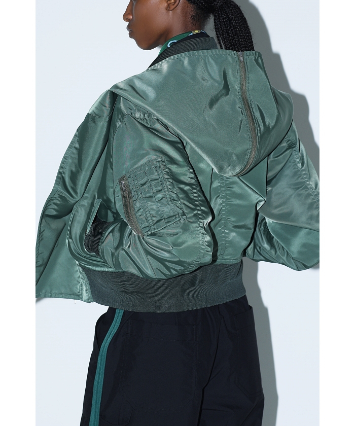 TOGA PULLA】Nylon twill blouson(F24DA021)|阪急百貨店公式 TOGA PULLA】Nylon twill blouson(F24DA021)|阪急百貨店公式