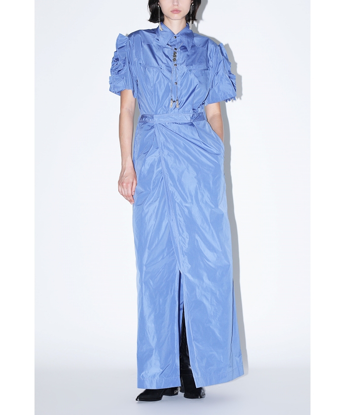 TOGA PULLA】Memory taffeta S/S dress(F24DA027)|阪急百貨店 TOGA PULLA】Memory taffeta S/S dress(F24DA027)|阪急百貨店