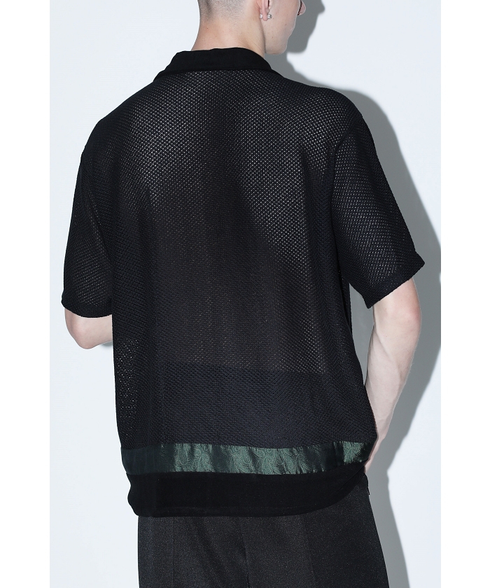 TOGA VIRILIS】Raschel mesh shirt S/S(F24DA042)｜阪急百貨店