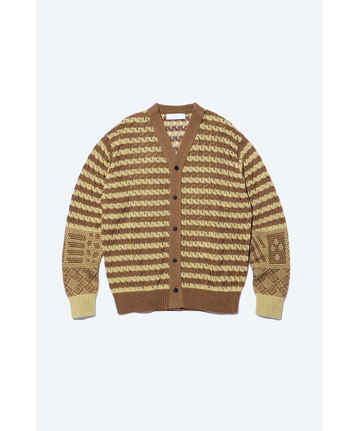 TOGA VIRILIS】Jacquard knit cardigan(F24DA044)｜阪急百貨店