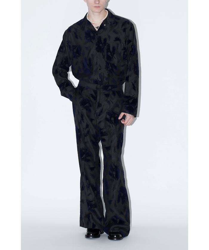 注目■TOGA■大人気 フロッキープリントパンツ 国内発 すぐ届く 30％OFF】〈TOGA TOO〉Flocky print pants - trip online store