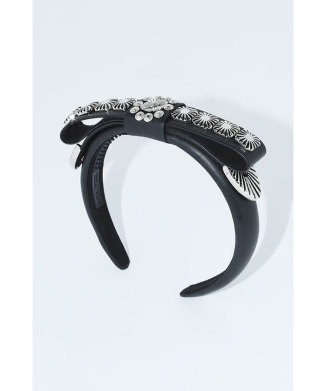【TOGA TOO】Metal ribbon headband