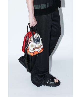 【TOGA TOO】Print drawstring bag