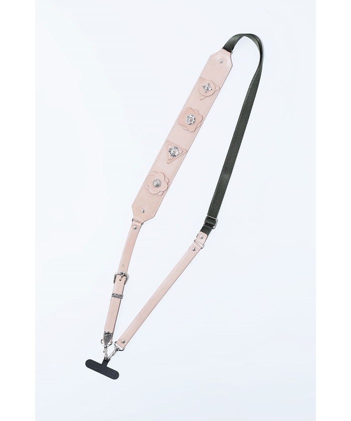 【TOGA】LEATHER PHONE STRAP Toga Leather Phone Strap | Black | FARFETCH