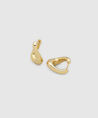 Twist Hoops Gold