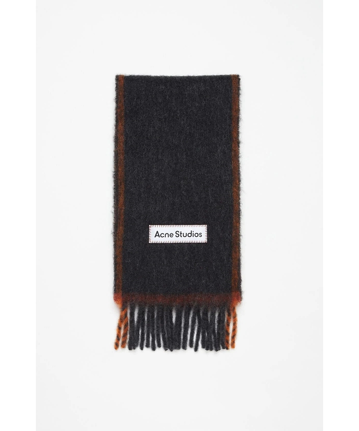 Acne Studios ウールモヘアスカーフ・ナロー ウールモヘヤブレンドスカーフ - ナロー(F24NA011)｜阪急百貨店公式