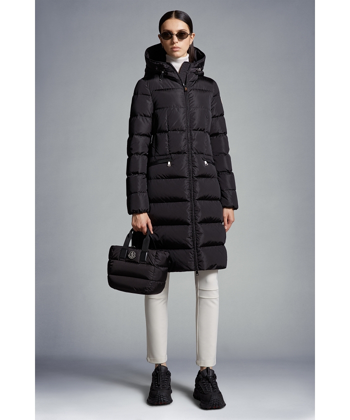専用MONCLER グレー ロングダウンジャケット MONCLER グレー ロングダウンジャケット