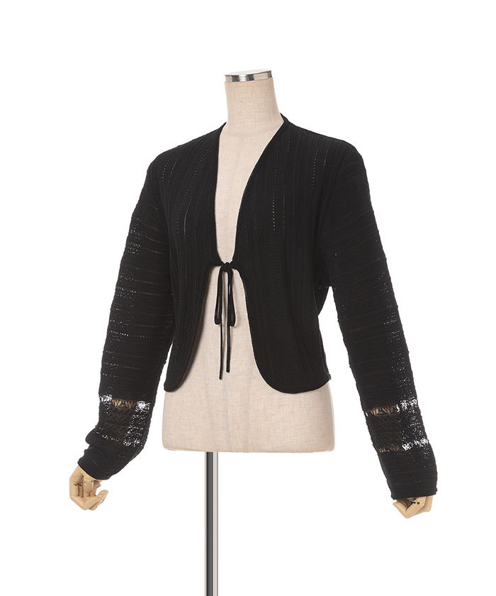 Drop Jacquard Knitted Cardigan(F251S035)｜阪急百貨店公式通販サイト