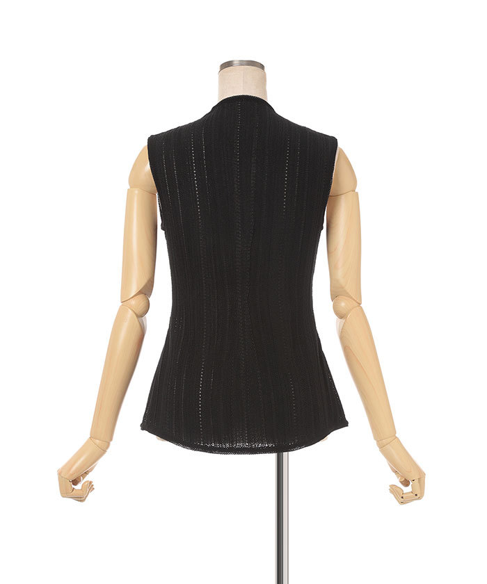 Drop Jacquard Knitted Vest(F251S036)｜阪急百貨店公式通販サイト