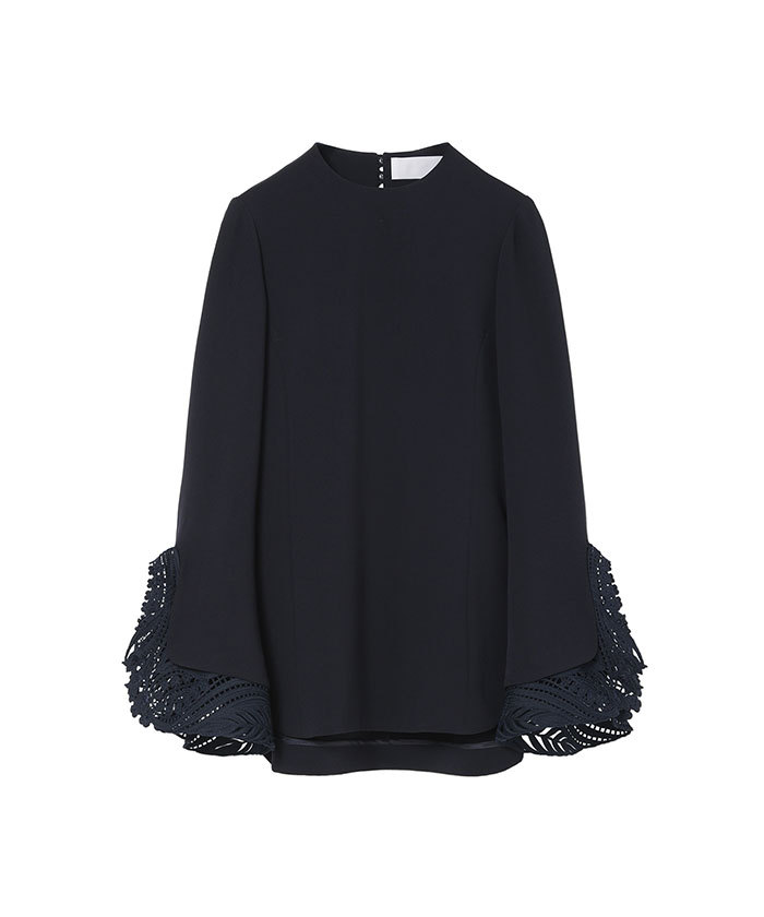 mame - mame  阪急百貨店別注　カフスレース　トップス mame - 定価以下◯mame 阪急百貨店別注 カフスレース トップスの