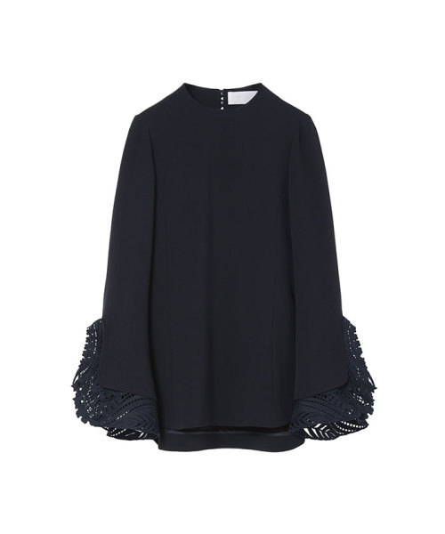 Embroidered Cuffs Top(F251S054)｜阪急百貨店公式通販サイト