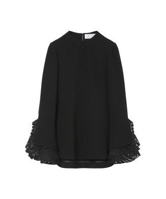 Embroidered Cuffs Top