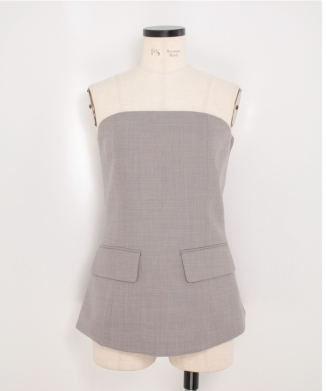 VIYELLA STRAPLESS TOP