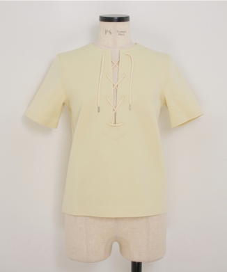 WETSUIT JERSEY LACE UP TEE