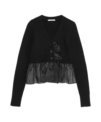 PHLOX CARDIGAN RECYCLED CASHMERE BLACK