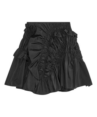 ODESSA SKIRT RECYCLED FAILLE BLACK