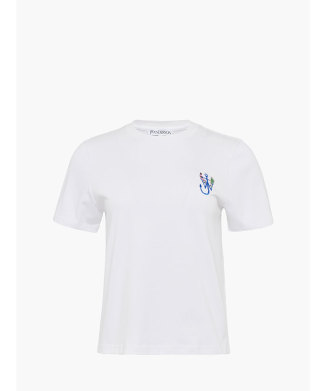 ANCHOR EMBROIDERY BACK PRINT T-SHIRT