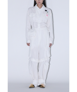 Cupra twill pants