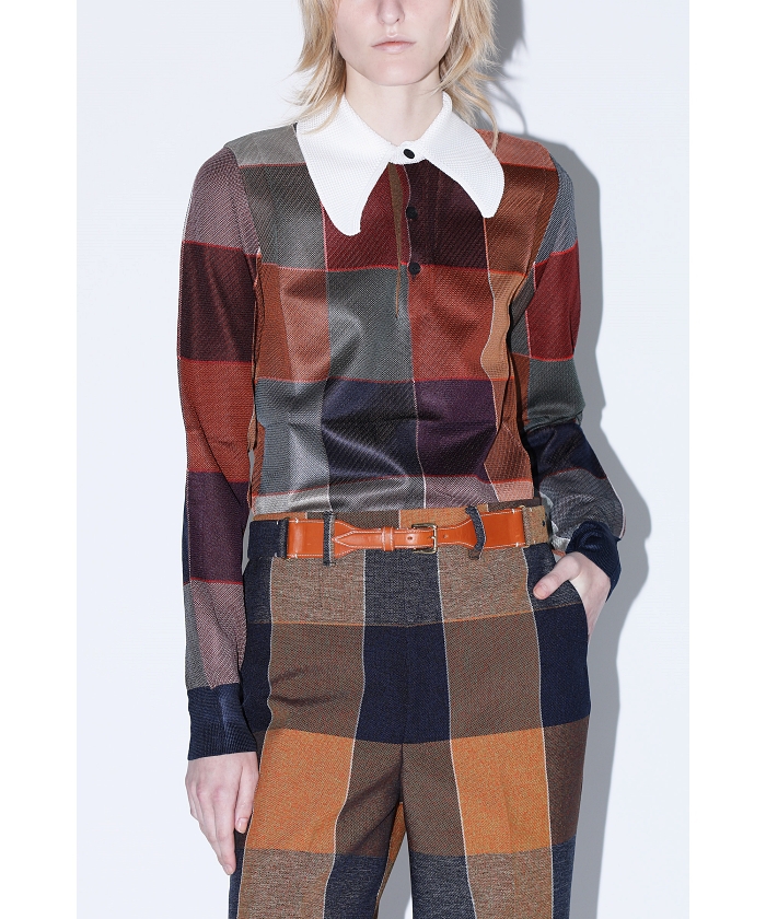 【新品未使用】TOGA トーガ　CHECK SHIRT チェックシャツ TOGA - 【新品未使用】TOGA トーガ CHECK SHIRT チェックシャツ