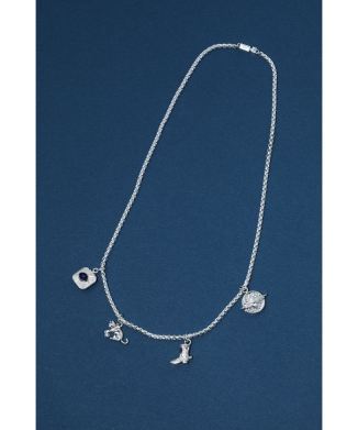 Motif necklace SILVER