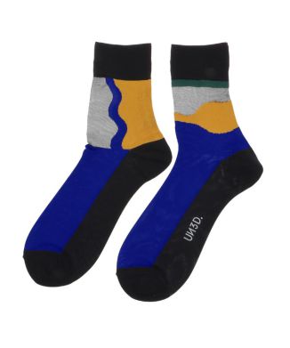 ASYMMETRY SHEER SOCKS