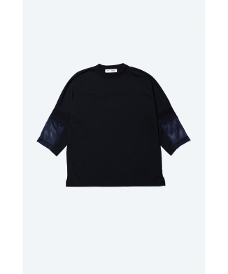 【TOGA TOO】Polyester jersey T-shirt