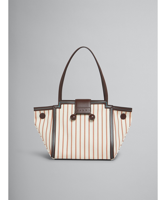 【直営店買付】MARNI ストライプキャンバス ミニRiviera バッグ RIVIERA ミニバッグ(F253C075)｜阪急百貨店公式通販サイト｜阪急