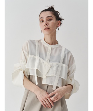 BUSTIER LAYERED SHORT SH