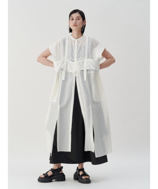 BUSTIER LAYERED LONG SH