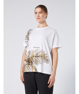 プリントジャージTシャツ