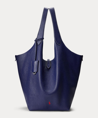 Polo Play レザー ラージ トート
