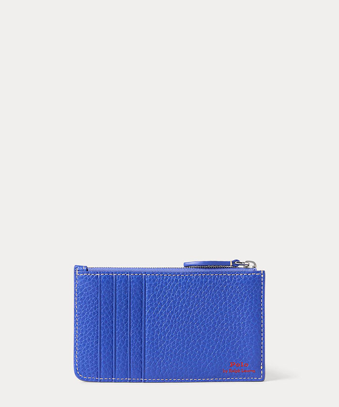 国内直営**POLO RALPH LAUREN**レザー ジップ カード ケース 国内直営**POLO RALPH LAUREN**レザー ジップ カード ケース