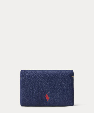 Polo Play レザー スナップ カード ケース