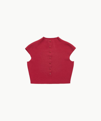 WHOLEGARMENT CAP SLEEVE CARDIGAN