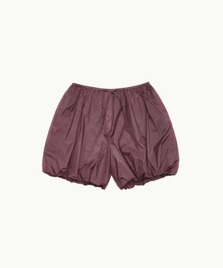 NYLON SHIRRING SHORTS