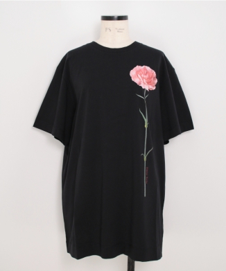 CARNATION PRINT SHORT SLEEVE T-SHIRT