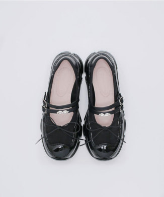 MESH TRACKER BALLERINA W/ EMB