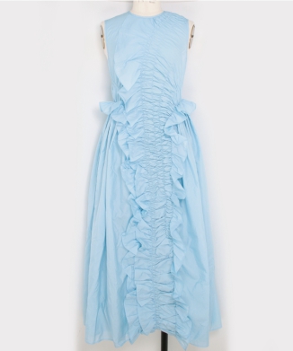 OLE DRESS SHIKI LIGHT TAFFETA LIGHT BLUE