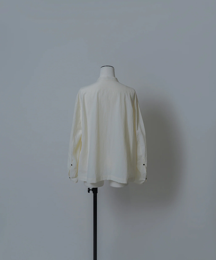LOHEN BOTTLE NECK LAYERED BLOUSON ローヘン