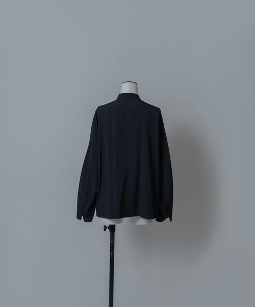 LOHEN BOTTLE NECK LAYERED BLOUSON ローヘン